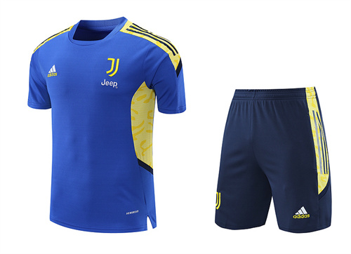 AAA Quality Juventus 22/23 Blue/Yellow Training Kit Jerseys